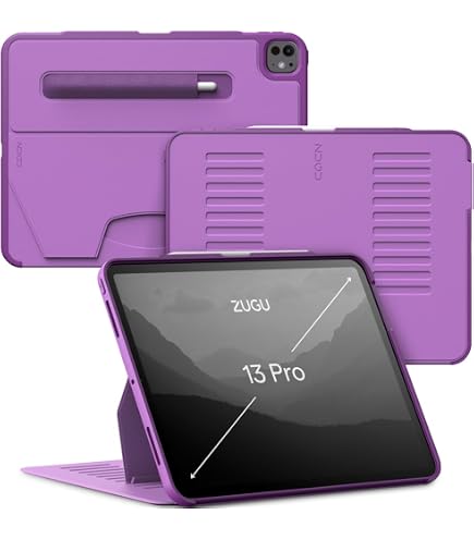 ZUGU Case Para iPad Pro 13 (M4/M5) 2024/2025, capa protetora fina
